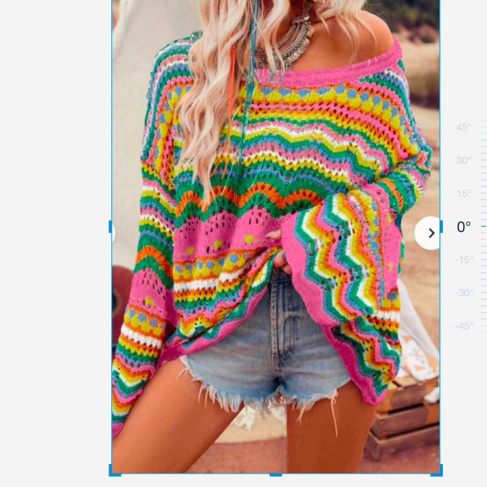 Colorful Striped Sweater